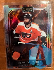 2021-22 Upper Deck O-Pee-Chee Platinum Sean Couturier #25 Hot Magma Parallel 422/499
